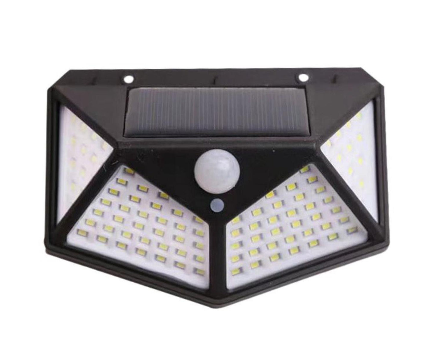 Aplique Triangular 100 Led Solar