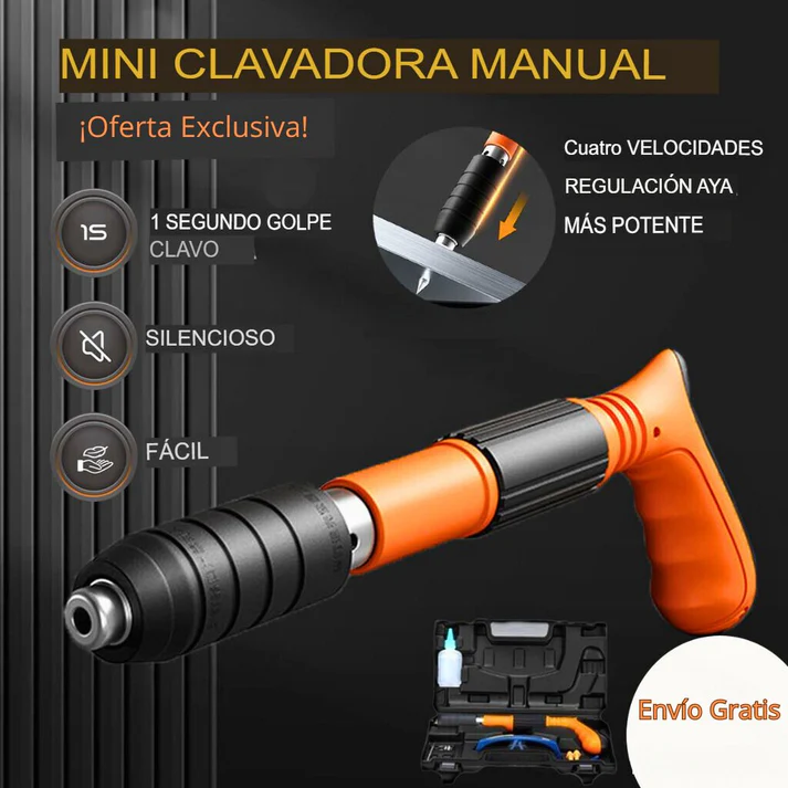 Pistola para clavos Manual